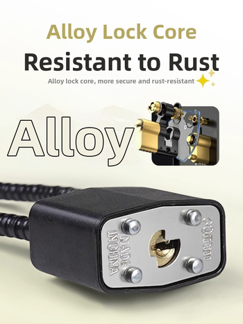 Elektromos kerékpár első kosárzár sisakzárral — lopás elleni, Kepu, uniszex