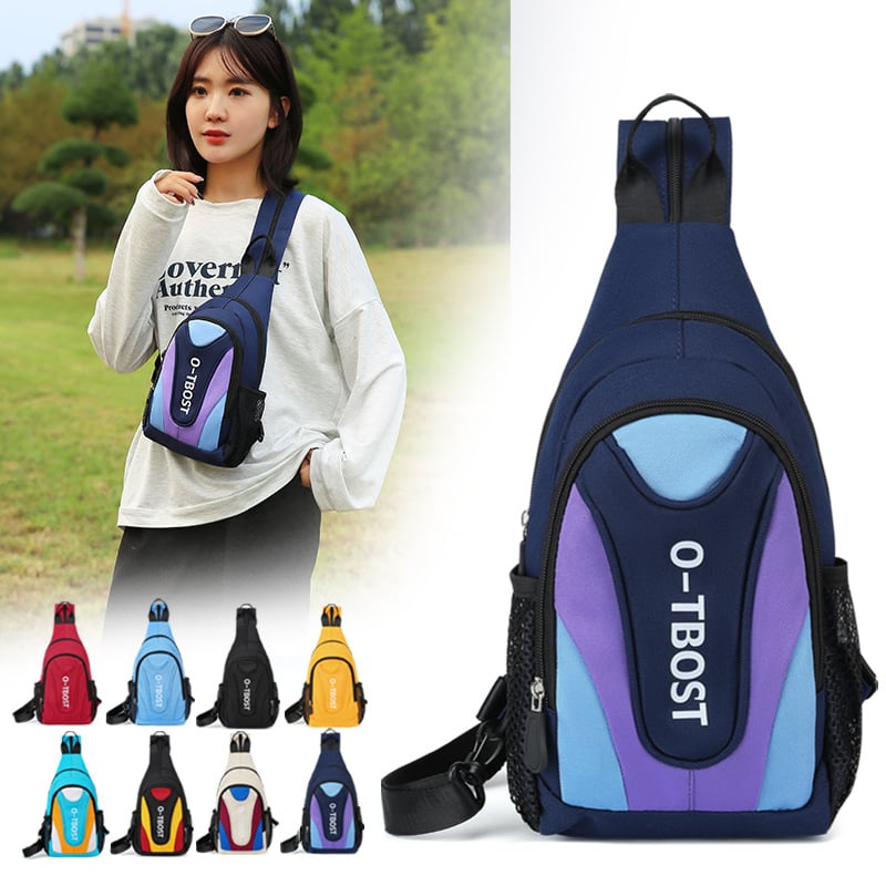 Ανδρική chest bag - Street Trend, Oxford ύφασμα, αδιάβροχη, ανθεκτική, O-TBOST