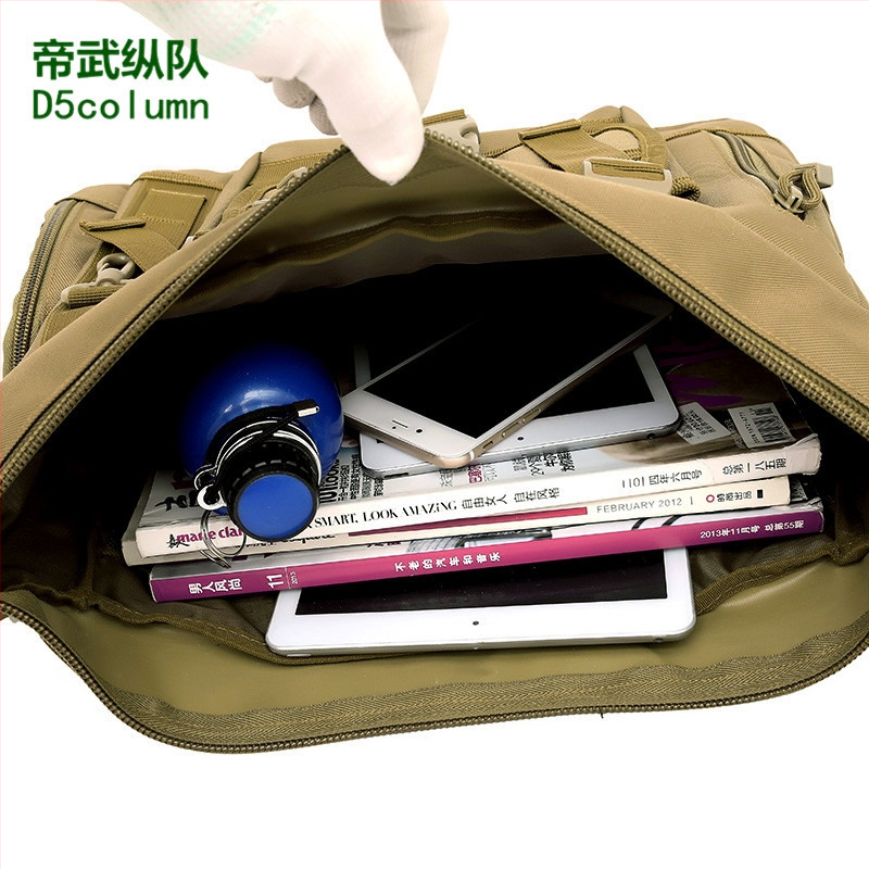 Férfi kamuflázs keresztpántos oldaltáska — Nylon, Digitális kamuflázs, Márka Imperial Column/D5column, Modell 1021