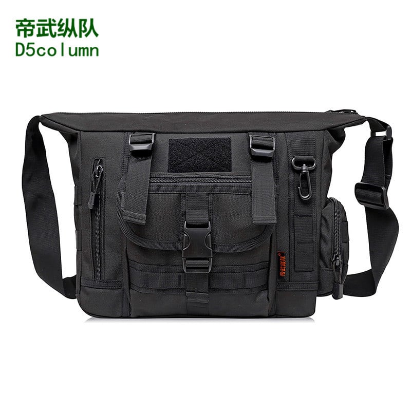 Férfi kamuflázs keresztpántos oldaltáska — Nylon, Digitális kamuflázs, Márka Imperial Column/D5column, Modell 1021
