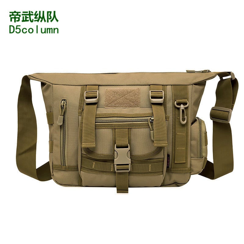Férfi kamuflázs keresztpántos oldaltáska — Nylon, Digitális kamuflázs, Márka Imperial Column/D5column, Modell 1021