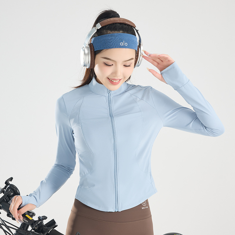 Ženská vetrovka s UPF50+ pre vonkajšie aktivity, rýchloschnúca, priedušná, s kapucňou, nylon