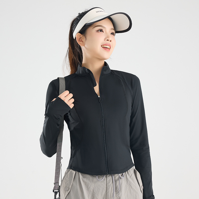Ženská vetrovka s UPF50+ pre vonkajšie aktivity, rýchloschnúca, priedušná, s kapucňou, nylon