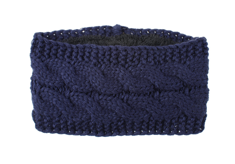 Xia Domi Ženska čelenka od tkanine s flis podstavom, model MXFD190 Twist Velvet Hair Band