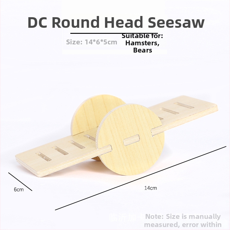 Plus Card Drevený domček pre škrečky s platformou a lezeckým rebríkom