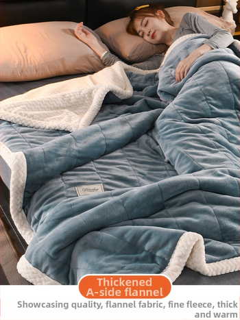 Pătură coral fleece din poliester, unicolor, 300–500 g, pentru toate sezoanele (Poliester • 300–500 g • Unicolor • Pentru toate sezoanele)