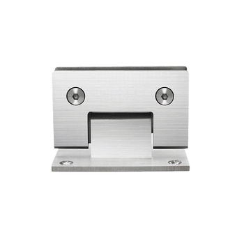 Rozsdamentes acél zuhanyajtó zsanér – 90° hegesztett csukló, 304 rozsdamentes acél, felületi permetezés, márka Keding