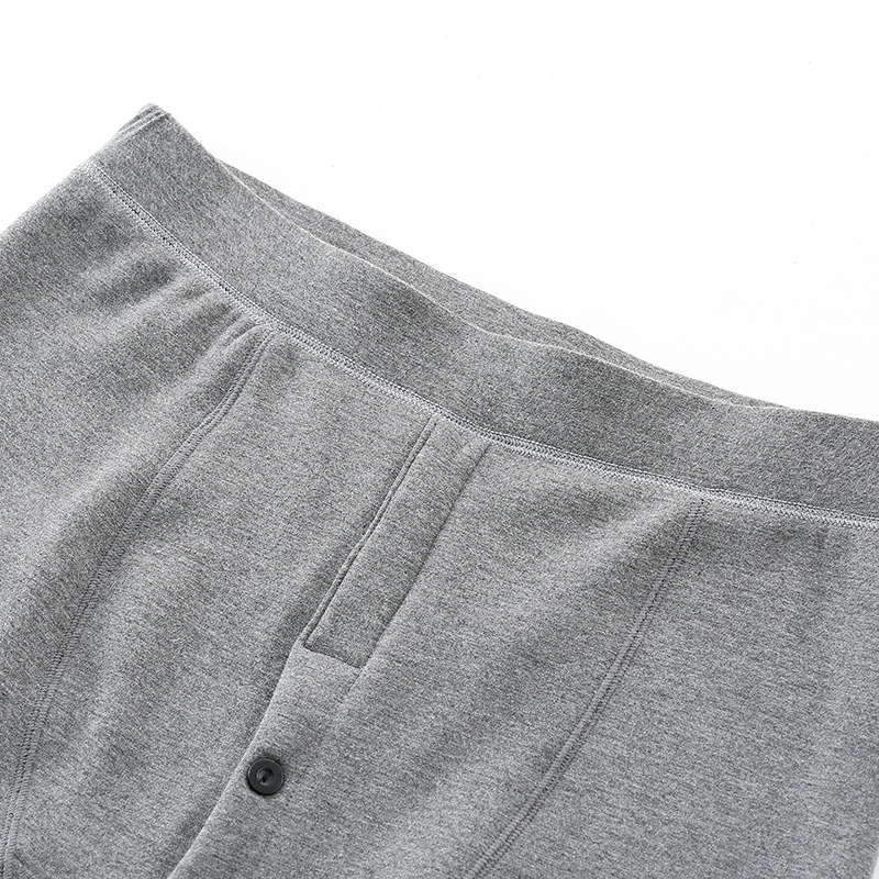 Pantaloni termici de iarnă pentru bărbați, trei straturi, căptușiți cu fleece, fără cusături, extra groși 501–600 g/m²