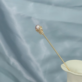 Accesorii pentru păr - agrafă cu perle, stil geometric simplu (Material: Perle; Stil: Simplu; Stilizare: Geometric; Ambalaj: Ambalaj independent)