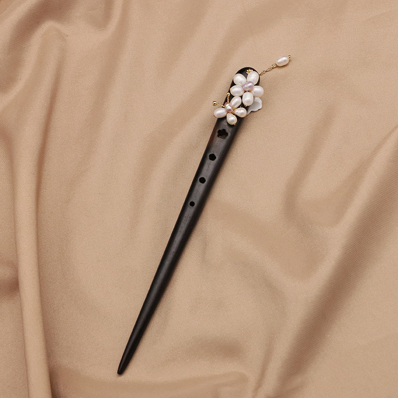 Accesorii pentru păr - agrafă cu perle, stil geometric simplu (Material: Perle; Stil: Simplu; Stilizare: Geometric; Ambalaj: Ambalaj independent)