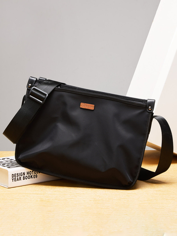 Ανδρική τσάντα ώμου από νάιλον 608, casual στυλ, 2024 Χειμώνας, κατάλληλη για ταξίδια αναψυχής