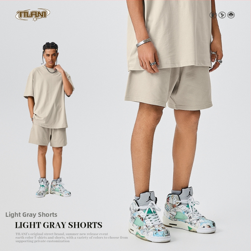 Tilani ανδρικά σορτς - χαλαρή γραμμή, στυλ δρόμου, 100% βαμβάκι.