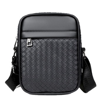 Ανδρική τσάντα ώμου από PU με επένδυση πολυεστέρα, Άνοιξη 2025, αναπνεύσιμη, κατάλληλη για επιχειρηματικά ταξίδια