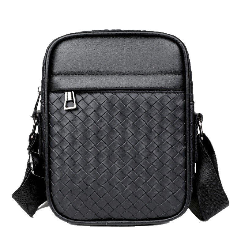 Ανδρική τσάντα ώμου από PU με επένδυση πολυεστέρα, Άνοιξη 2025, αναπνεύσιμη, κατάλληλη για επιχειρηματικά ταξίδια