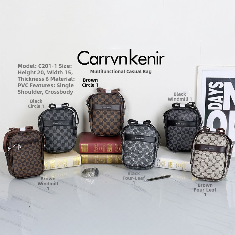 Ανδρική τσάντα ώμου από PU με επένδυση πολυεστέρα, Άνοιξη 2025, αναπνεύσιμη, κατάλληλη για επιχειρηματικά ταξίδια