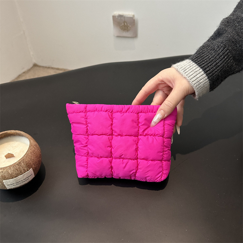 Jinhe tangchao Geantă clutch pătrată, material special, închidere cu fermoar, căptușeală poliester, buzunar pentru telefon
