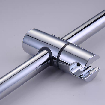 Nastaviteľná sprchová tyč a držiak - ABS materiál, značka Yayier, moderný jednoduchý štýl