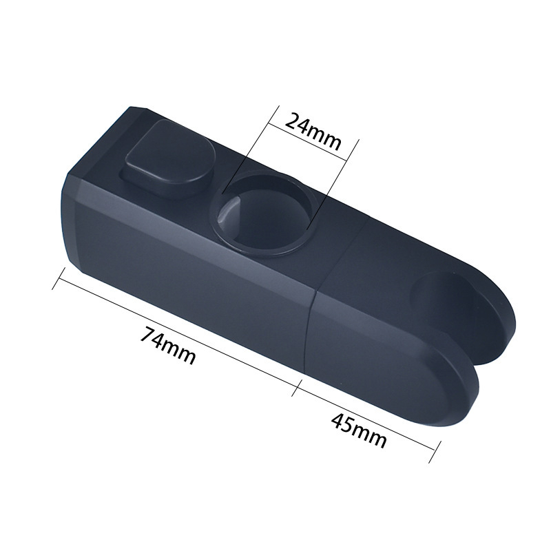 Nastaviteľná sprchová tyč a držiak - ABS materiál, značka Yayier, moderný jednoduchý štýl