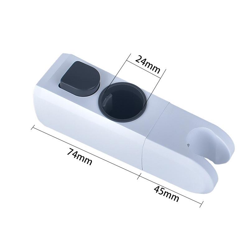 Nastaviteľná sprchová tyč a držiak - ABS materiál, značka Yayier, moderný jednoduchý štýl