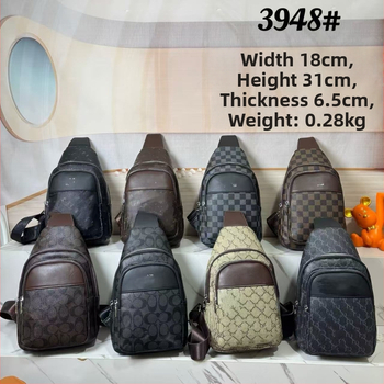 Ανδρική τσάντα στήθους PU, επένδυση πολυεστέρας, street style, Καλοκαίρι 2025, καθημερινή χρήση