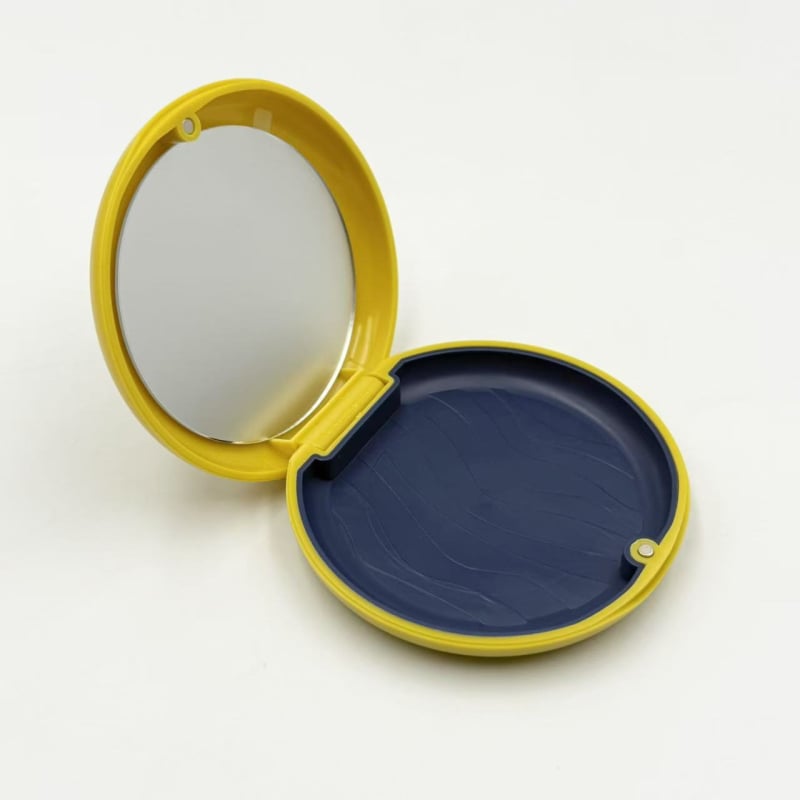 Zongrui Μαγνητικό κουτί αποθήκευσης δοντιών για ορθοδοντικά εξαρτήματα, ανθεκτικό στη σκόνη, 54 g, 100 τεμάχια