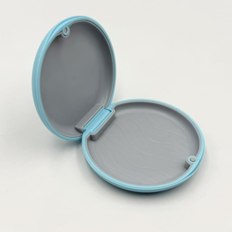 Zongrui Μαγνητικό κουτί αποθήκευσης δοντιών για ορθοδοντικά εξαρτήματα, ανθεκτικό στη σκόνη, 54 g, 100 τεμάχια