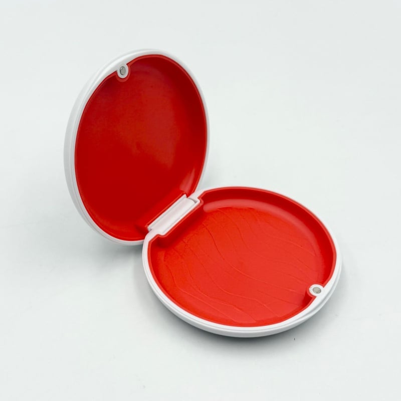 Zongrui Μαγνητικό κουτί αποθήκευσης δοντιών για ορθοδοντικά εξαρτήματα, ανθεκτικό στη σκόνη, 54 g, 100 τεμάχια