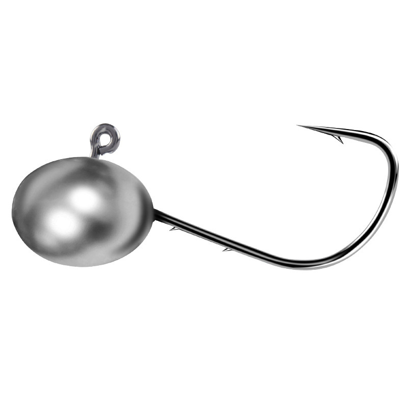 Cârlig de pescuit cu cap de plumb și design cu două fețe în spate