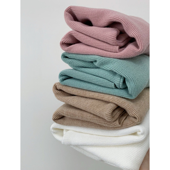 Γυναικεία χαλαρή ζακέτα-pullover με ημι‑ψηλό λαιμό, μακριά μανίκια, ανάμειξη βισκόζη-πολυεστέρ, πλεκτό σχέδιο, φθινοπωρινό-χειμερινό 2024