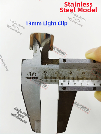 Фаров монтажен клип; Модел: Stainless Steel Lamp Card; Материал: Пластмаса; Номер на изделието HYkruqrwtwsqlr; Съвместим с други типове превозни средства; Оригинално фабрично съответствие