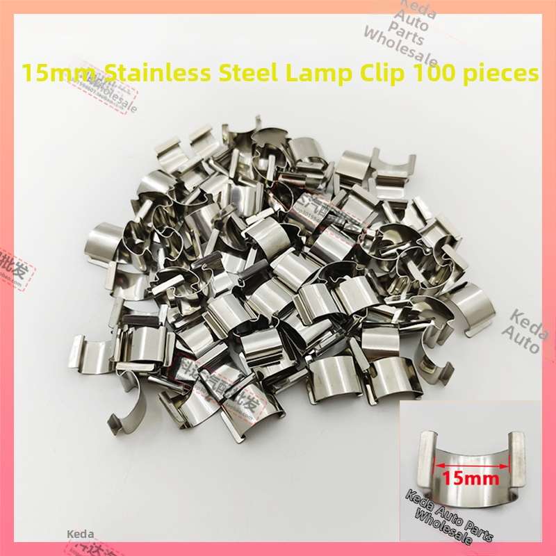 Фаров монтажен клип; Модел: Stainless Steel Lamp Card; Материал: Пластмаса; Номер на изделието HYkruqrwtwsqlr; Съвместим с други типове превозни средства; Оригинално фабрично съответствие