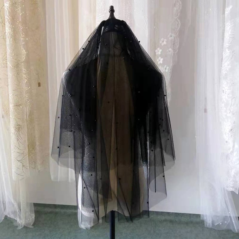 Νυφικός πέπλος, διπλού στρώματος απαλό διχτυωτό ύφος, πολυεστερικό νήμα, ατομική συσκευασία, δυνατότητα προσαρμογής