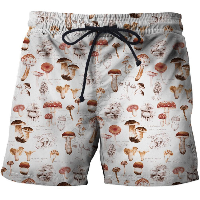 Ανδρικές καλοκαιρινές βερμούδες παραλίας με 3D εκτύπωση γραμμάτων – ίσιο κόψιμο, 80% πολυεστέρα, ανάλαφρο στυλ