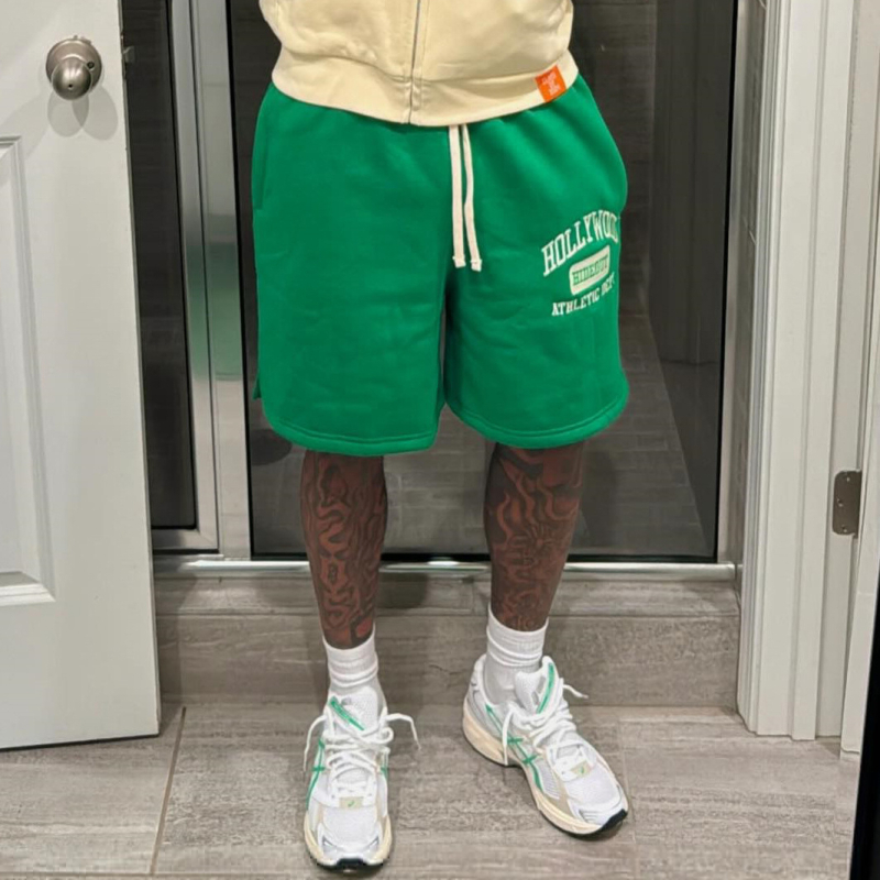 Ανδρικές καλοκαιρινές βερμούδες παραλίας με 3D εκτύπωση γραμμάτων – ίσιο κόψιμο, 80% πολυεστέρα, ανάλαφρο στυλ