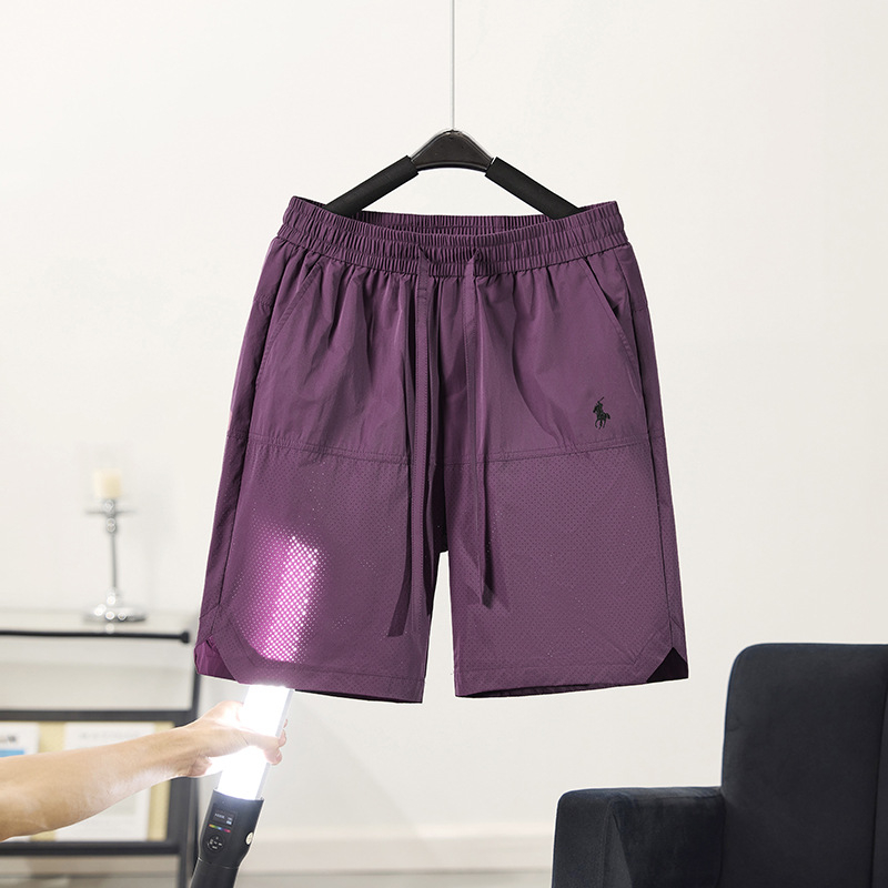 Άνδρικά φαρδιάς γραμμής από πολυεστέρα, γρήγορο στέγνωμα, διαπνέοντα, με λέιζερ-διάτρηση