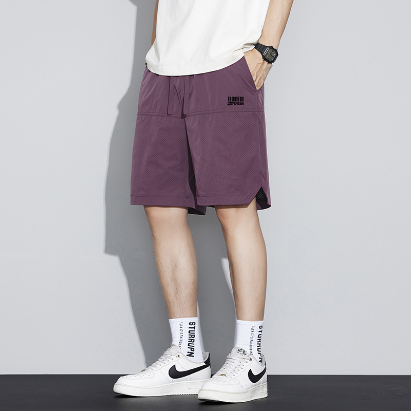 Άνδρικά φαρδιάς γραμμής από πολυεστέρα, γρήγορο στέγνωμα, διαπνέοντα, με λέιζερ-διάτρηση