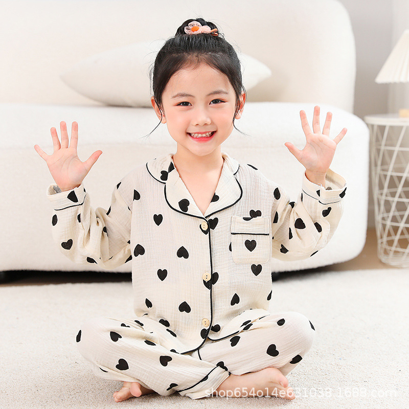 Pijamale de vară pentru copii, din bumbac 100%, unisex, ușoare, cu model desen animat, material ce evacuează umezeala