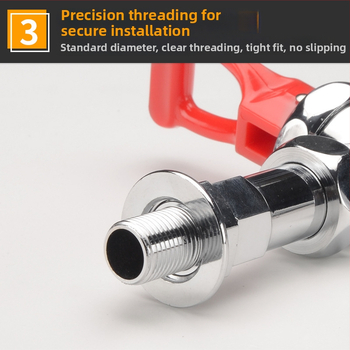 Elektrický kohútik pre bojler — meďová konštrukcia, úplne meďový jadrový ventil, prevádzková teplota 0–100 °C, prevádzkový tlak 0,5 MPa, SASO certifikát