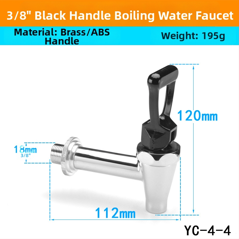 Elektrický kohútik pre bojler — meďová konštrukcia, úplne meďový jadrový ventil, prevádzková teplota 0–100 °C, prevádzkový tlak 0,5 MPa, SASO certifikát