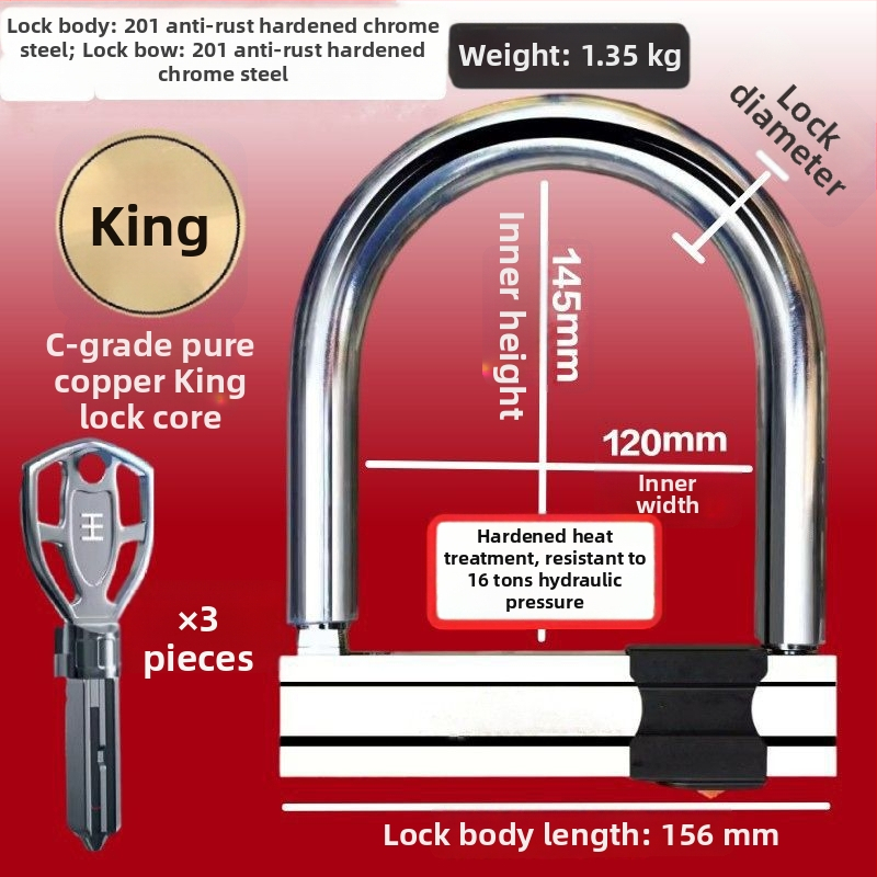 Zámok pre elektrické vozidlo, HP typ, meď, americký štýl