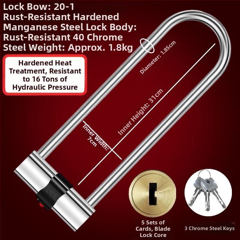 Zámok pre elektrické vozidlo, HP typ, meď, americký štýl