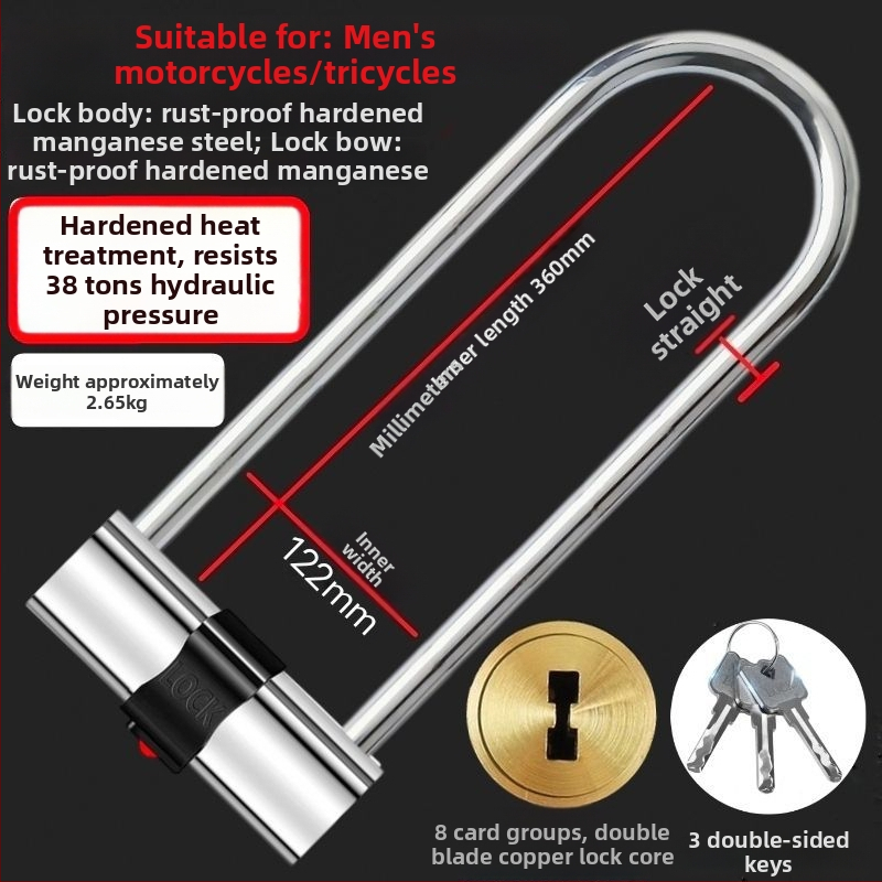 Zámok pre elektrické vozidlo, HP typ, meď, americký štýl