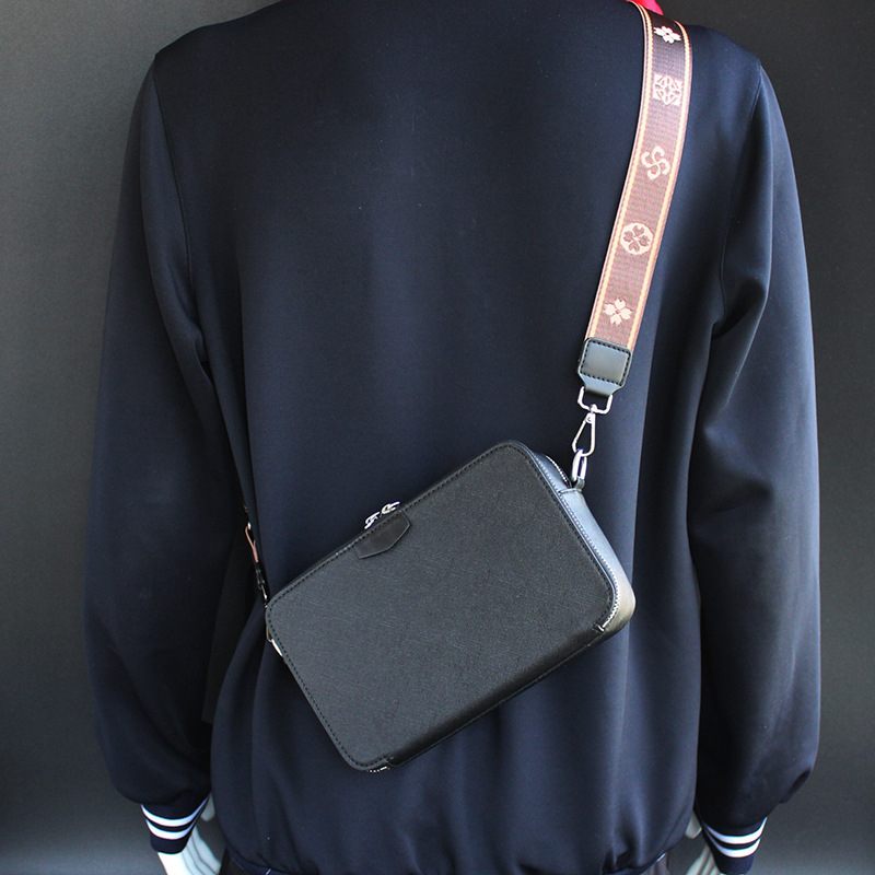 Muška crossbody torbica – ulični stil, mikrofiber koža, lagana, strukturirana