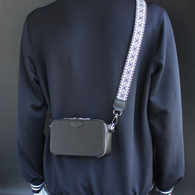 Muška crossbody torbica – ulični stil, mikrofiber koža, lagana, strukturirana