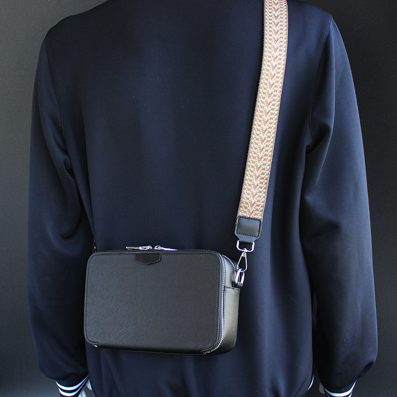Muška crossbody torbica – ulični stil, mikrofiber koža, lagana, strukturirana