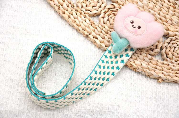 Gyerekeknek szóló plüss hajkiegészítő tároló szalag, hajgumik és csatok számára, anyag: textile, tavasz 2025