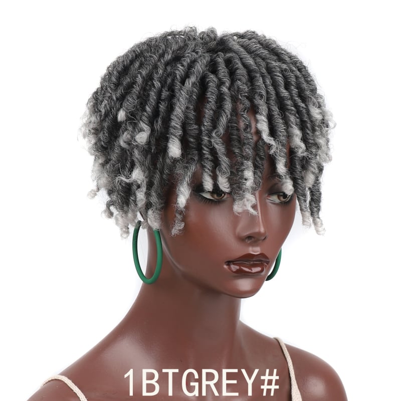 Férfi paróka NSFK01, Mechanikus feldolgozás, Alacsony hőmérsékletű selyem haj, Hajfestés: nem meleg festés