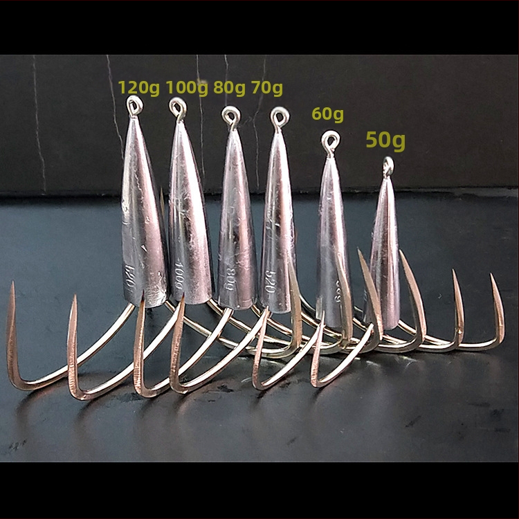 Olovený háčik s kotvou na ryby – Integrity Hook; pôvod Wuhu, Anhui; balenie 1000 kusov; miesto rybolovu: rieka; typ háčika: anchor fish