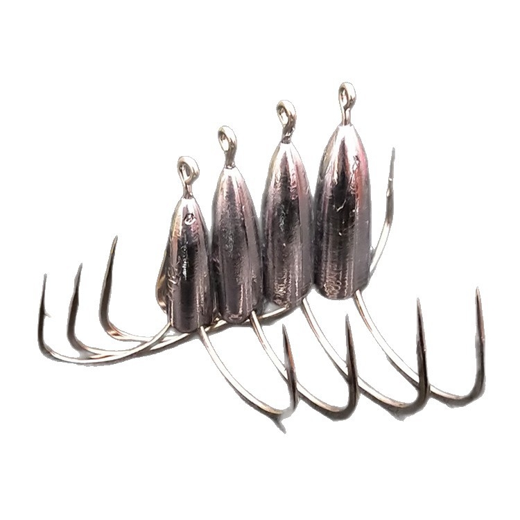 Cârlig de pescuit cu greutate din plumb de tip ancoră — Integrity Hook; origine Wuhu, Anhui; ambalaj 1000 buc.; loc de pescuit: râu; tip cârlig: anchor fish