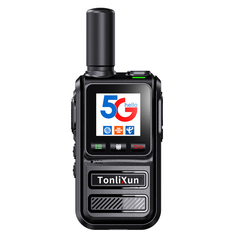 Nyilvános hálózati walkie-talkie, egygombos frekvenciaszabályozás, mini kültéri modell, 50 km-es hatótáv, 5–8 W teljesítmény, 16 csatorna